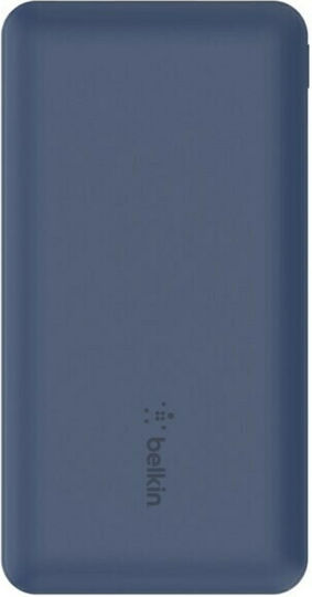 Belkin Boost Charge Power Bank 10000mAh 15W with 2 USB-A Ports and USB-C Port Blue view 2