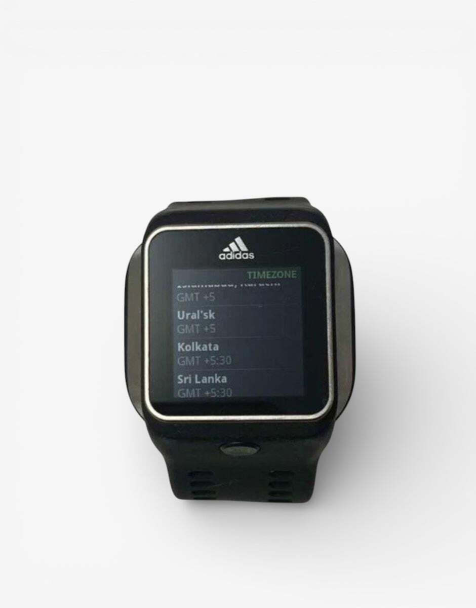 adidas Smart Run Watch Black view 4