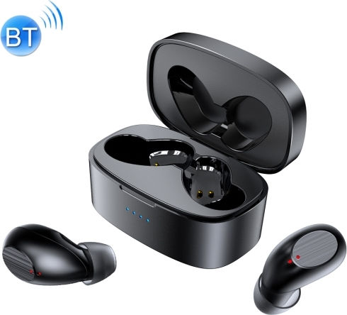 Ipipoo TP-9 In-ear Bluetooth Handsfree Earphones with Charging Case Black view 1