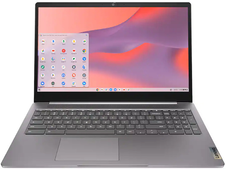 Lenovo IdeaPad 3 Chrome 15IJL6 15.6" FHD (Celeron Dual Core-N4500/4GB/64GB SSD/Chrome OS) Arctic Grey (US Keyboard) view 5