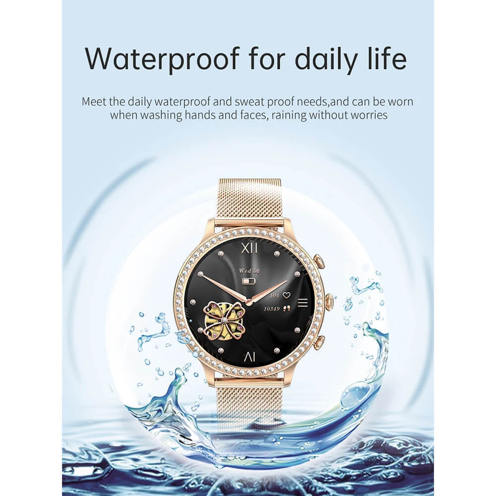 Microwear I70 Smartwatch with Heart Rate Monitor (Purple) vue 8