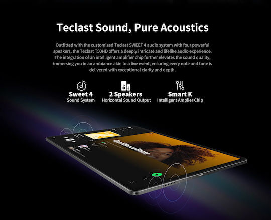 Teclast T50HD 4G 11" Tablet (6GB/256GB) Gray view 9