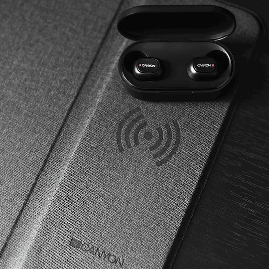 Canyon CND-TBTHS2B In-ear Bluetooth Handsfree Earphones with Charging Case Black view 9