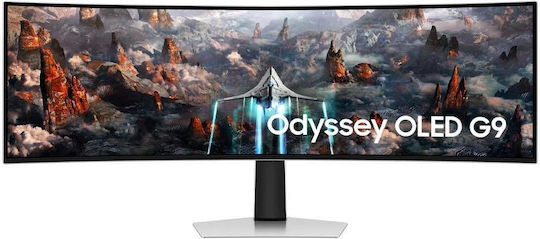 Samsung Odyssey G9 G93SD OLED HDR Curved Monitor 49" 5120x1440 240Hz with Response Time 0.03ms GTG view 6