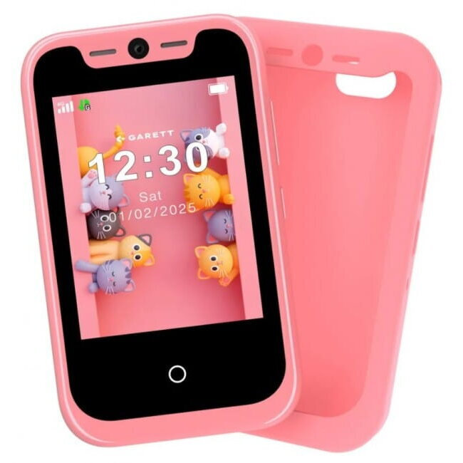 Garett OneKid Phone Single SIM (16GB) Mobile Pink view 4
