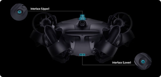 Qysea Fifish E-Go E200A Drone Underwater with Camera and Controller view 3