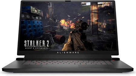 Dell Alienware M17 R5 17.3" FHD 480Hz (Ryzen 9-6900HX/16GB/1TB SSD/GeForce RTX 3080 Ti/W11 Home) Dark Side of the Moon (US Keyboard) view 1