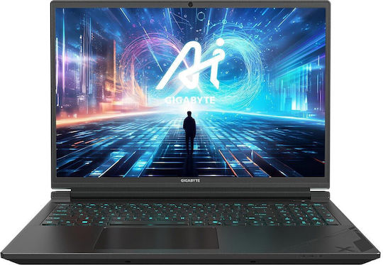 Gigabyte G6X 9KG 16" FHD+ 165Hz (i7-13650HX/16GB/1TB SSD/GeForce RTX 4060/W11 Home) (International English Keyboard) view 1