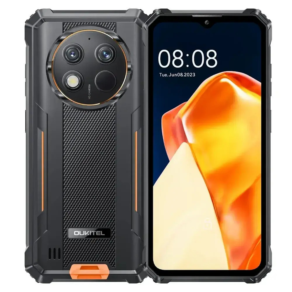 Oukitel G1S Dual SIM (4GB/128GB) Resistant Smartphone Orange view 1