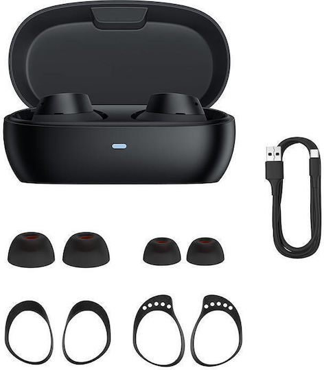 Baseus MA20 In-ear Bluetooth Handsfree Earphones with Sweat Resistance and Charging Case Black Ansicht 7