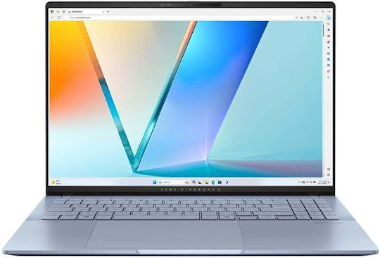 Asus Vivobook S16 S5606CA-OLED-RI142W 16" 120Hz (Ultra 7-255H/32GB/1TB SSD/W11 Home) /Mist Blue (GR Keyboard) view 4