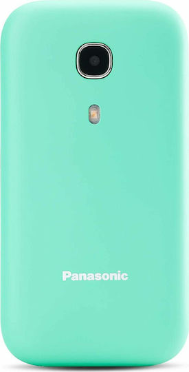 Panasonic KX-TU400 Single SIM Mobile with Large Buttons Turquoise view 6