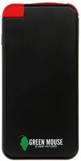 Green Mouse 46956507 Power Bank 5000mAh with USB-A Port Black