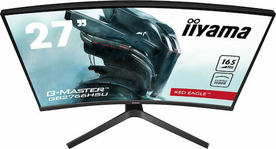 Iiyama G-Master GB2766HSU-B1 VA HDR Curved Gaming Monitor 23.6" FHD 1920x1080 165Hz view 3