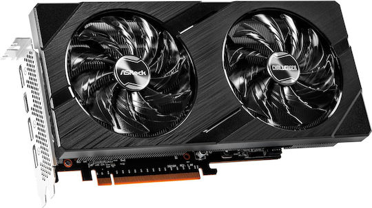ASRock ARC A580 8GB GDDR6 Clallenger OC Graphics Card (90-GA3JZZ-00UANF) vue 4
