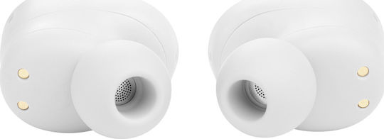 JBL Tune 130NC In-ear Bluetooth Handsfree Earphones with Sweat Resistance and Charging Case White vue 4