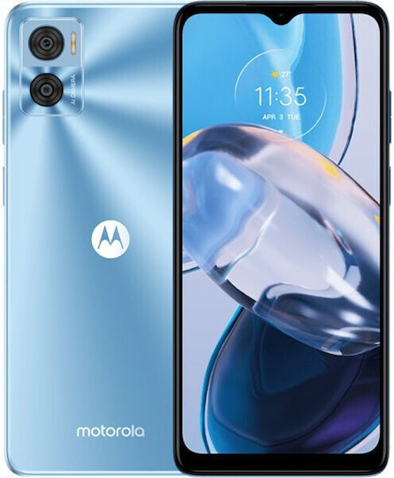 Motorola Moto E22 Dual SIM (4GB/64GB) Crystal Blue view 4