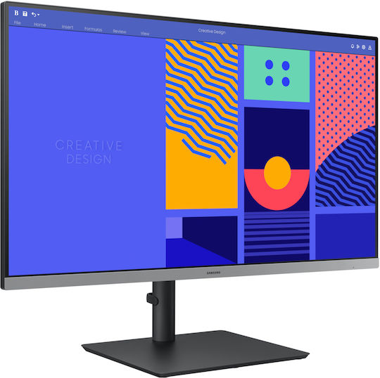 Samsung C432 IPS Monitor 27" FHD 1920x1080 with Response Time 4ms GTG view 3