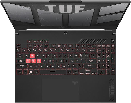 Asus TUF Gaming F15 FX507VV-TT901W 15.6" FHD 144Hz (i7-13620H/16GB/1TB SSD/GeForce RTX 4060/W11 Home) Mecha Gray (US Keyboard) view 4