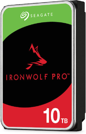Seagate Ironwolf Pro 10TB HDD Hard Drive 3.5" SATA III 7200rpm with 256MB Cache for NAS ST10000NT001 view 3