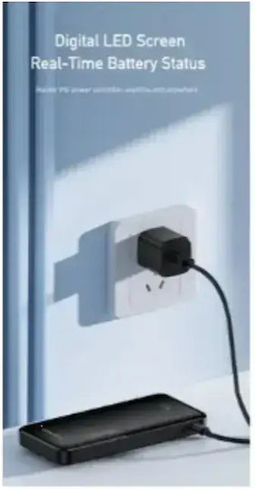 Awei P40K Power Bank 10000mAh with 2 USB-A Ports White view 5