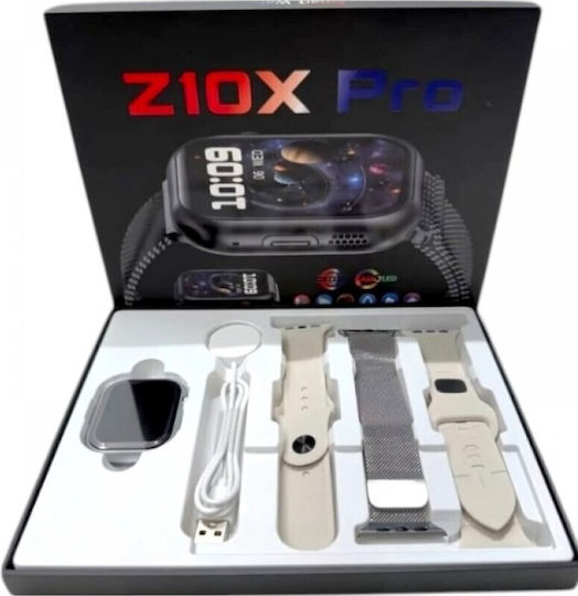 Z10X Pro Smartwatch with Heart Rate Monitor (Gray)