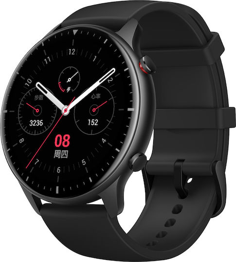 Amazfit GTR 2 Sport Edition Aluminium 46mm Waterproof Smartwatch with Heart Rate Monitor (Black) view 2