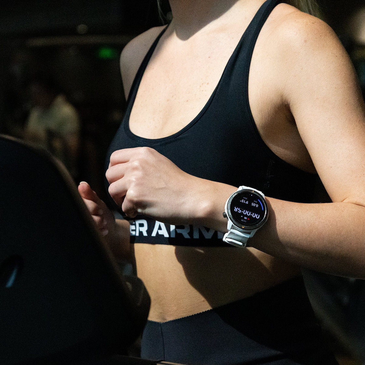 AGM Legion Smartwatch with Heart Rate Monitor (Gray) vue 3
