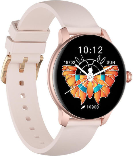 Oromed Oro Lady Active Smartwatch with Heart Rate Monitor (Pink)