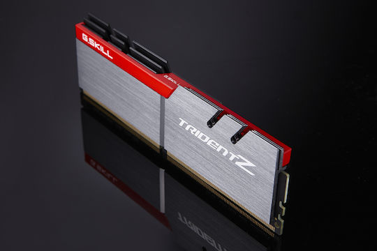 G.Skill Trident Z DDR4 32GB RAM with 2x16GB Modules and Speed 3200 for Desktop F4-3200C16D-32GTZ vue 4