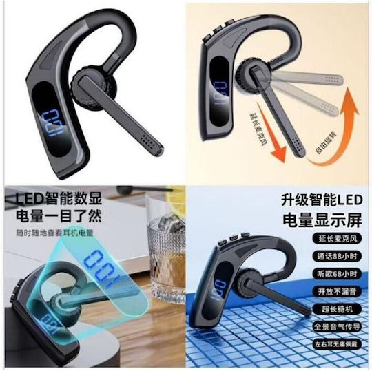 V10 In-ear Bluetooth Handsfree Earphone Black view 2