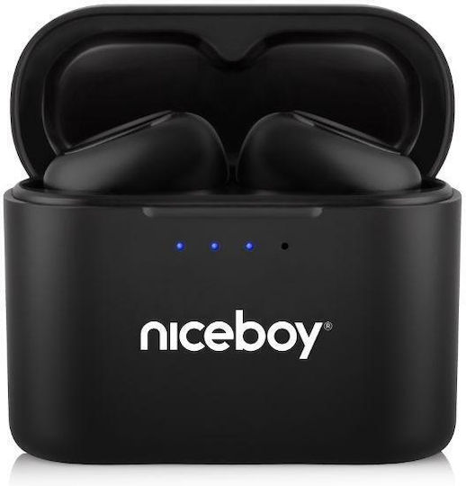 Niceboy Podsie 3 In-ear Bluetooth Handsfree Earphones with Charging Case Black view 7