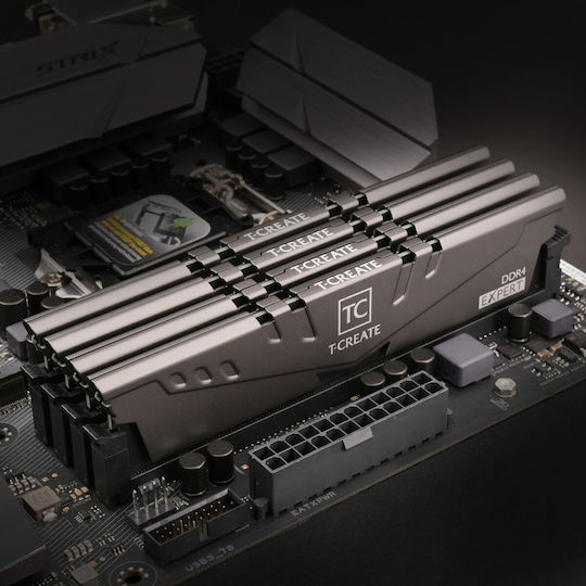 TeamGroup T-Create Expert DDR4 32GB RAM with 2x16GB Modules and Speed 3200 for Desktop TTCED432G3200HC16FDC01 vue 6