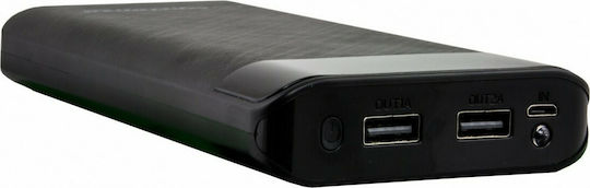 Esperanza EMP120 Power Bank 17400mAh with 2 USB-A Ports Black vue 4
