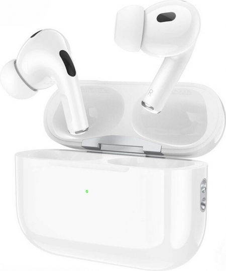 Hoco EW63 In-ear Bluetooth Handsfree Earphones with Charging Case White view 1