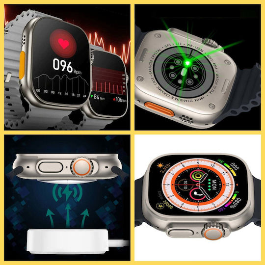 Z68 Ultra 49mm Smartwatch (Silver) view 3