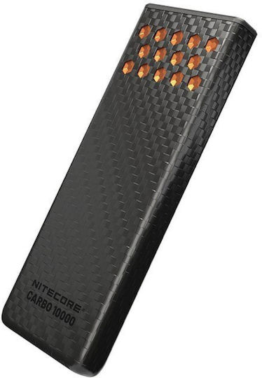 NiteCore Carbo Gen2 Power Bank 10000mAh 30W Orange view 1