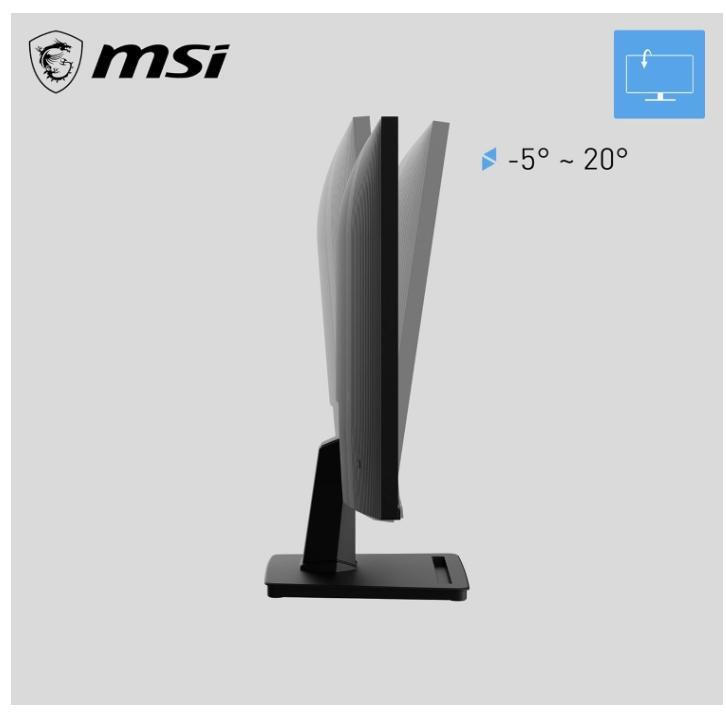 MSI Pro MP251 E14L IPS HDR Gaming Monitor 24.5" FHD 1920x1080 144Hz with 4ms GTG Response Time view 5