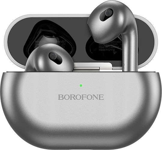 Borofone BW09 Sound Rhyme In-ear Bluetooth Handsfree Earphones with Charging Case Black vue 3