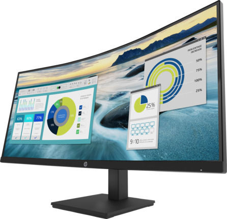 HP P34hc G4 Ultrawide VA Curved Monitor 34" QHD 3440x1440 with Response Time 5ms GTG vista 2