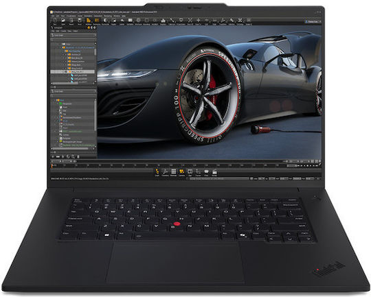 Lenovo ThinkPad P1 Gen 7 16" IPS QHD+ 165Hz (Ultra 7-165H/32GB/1TB SSD/GeForce RTX 4070/W11 Pro) (GR Keyboard)