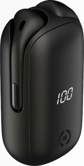Celly Slide1 Earbud Bluetooth Handsfree Earphones with Charging Case Black view 2