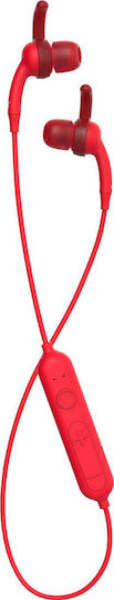 iFrogz Free Rein 2 In-ear Bluetooth Handsfree Earphones with Sweat Resistance Red vue 2