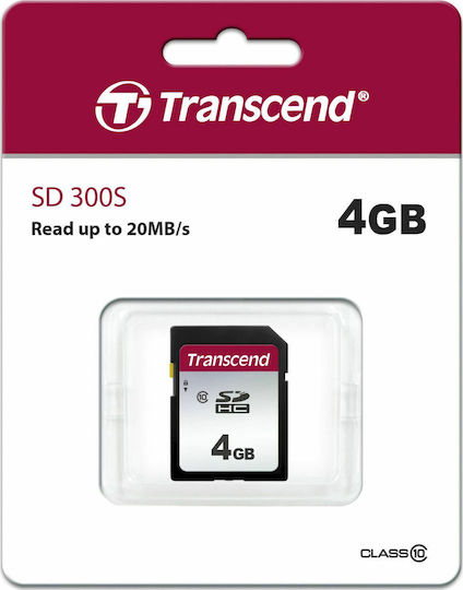 Transcend 300s SDHC 4GB Class 10 view 2