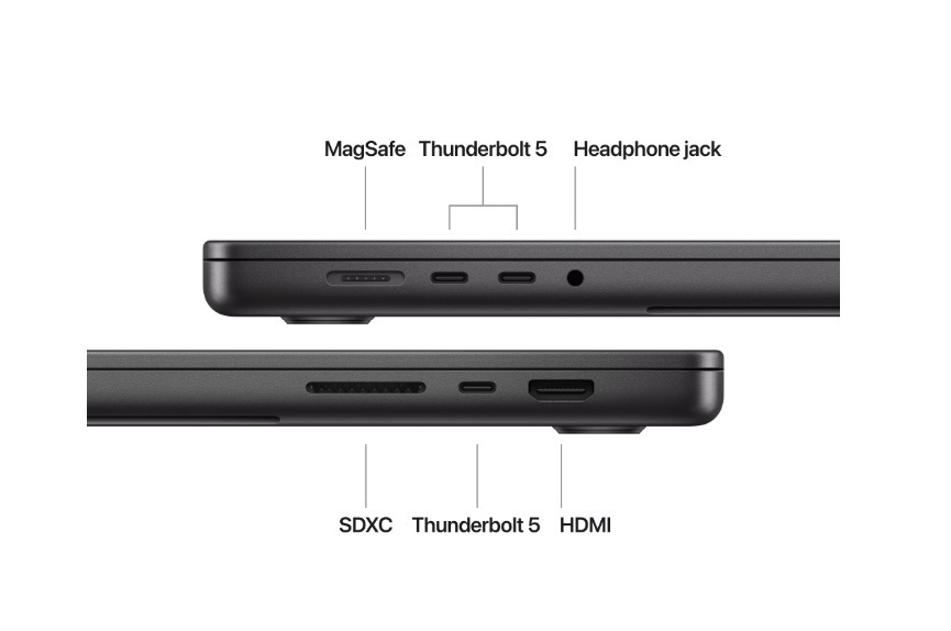Apple MacBook Pro (2023) 16.2" Retina Display 120Hz (M4-16‑Core/64GB/2TB SSD/40-Core GPU) (International English Keyboard) view 6