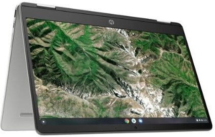 HP Chromebook x360 14a-ca0040nr 2in1 14" Touchscreen (Celeron-N4120/4GB/32GB SSD/Chrome OS) (US Keyboard)