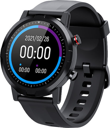 Haylou RT LS05S 45mm Smartwatch with Heart Rate Monitor (Black) view 2