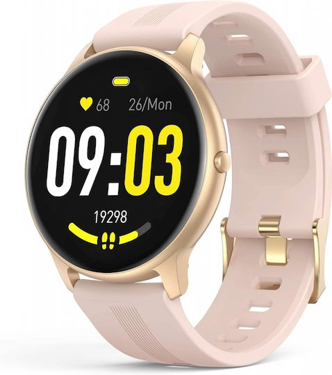 Pyramid International Smartwatch with Heart Rate Monitor (Rose Gold) view 2