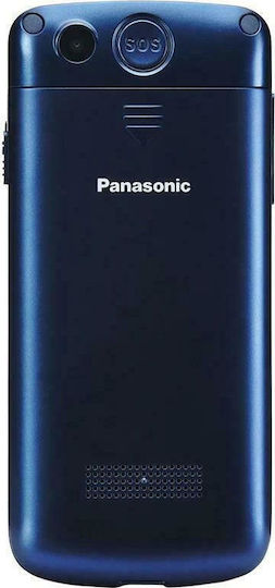 Panasonic KX-TU110 Dual SIM Mobile with Large Buttons Blue view 2