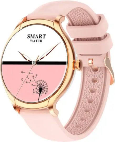 46mm Smartwatch with Heart Rate Monitor (Pink) Ansicht 3